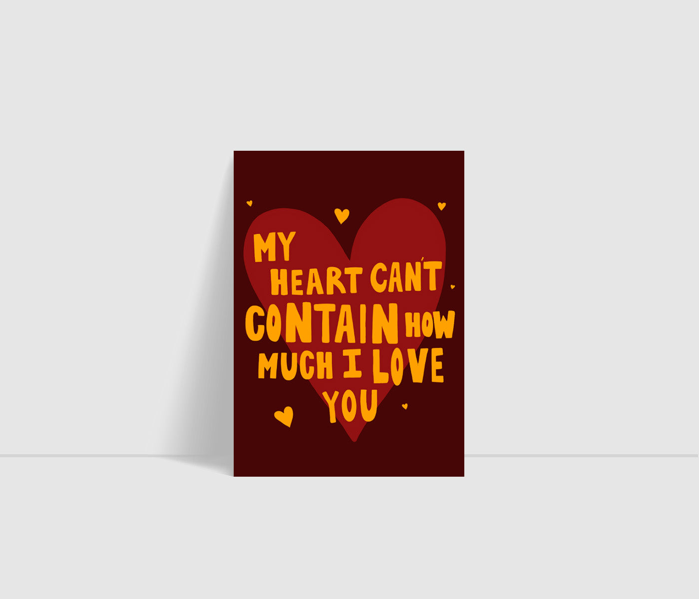 My heart...